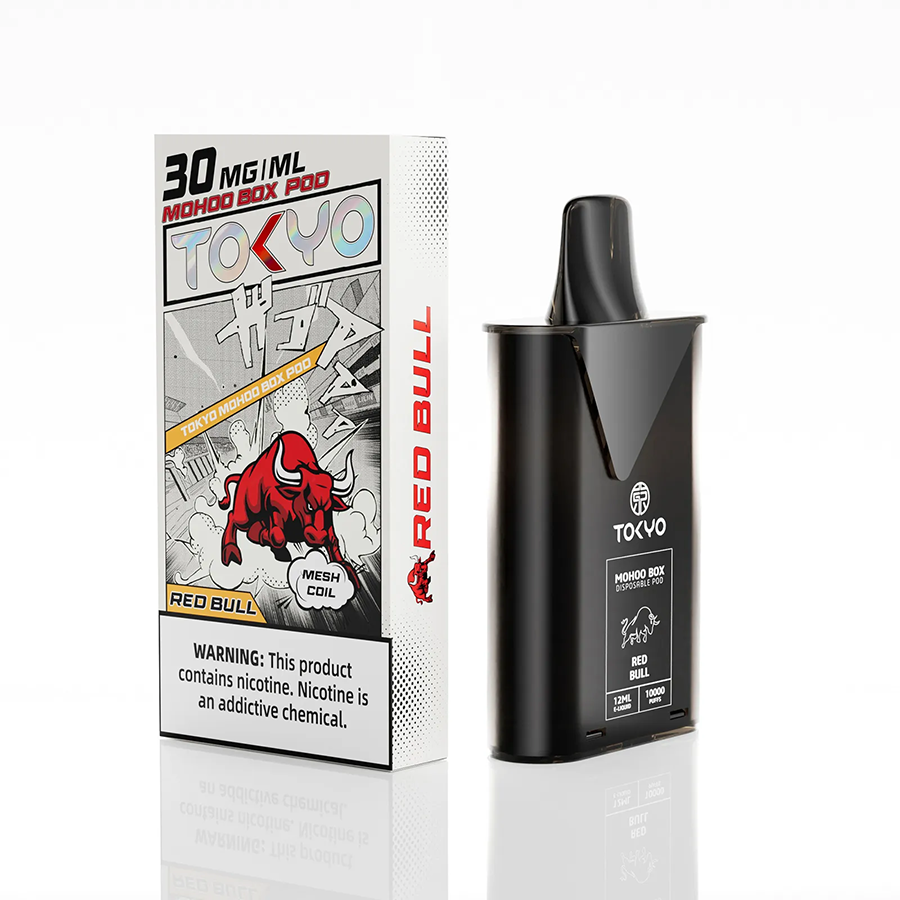 紅牛味 東京魔盒電子煙煙彈 - 能量滿載的活力風暴:圖片 2