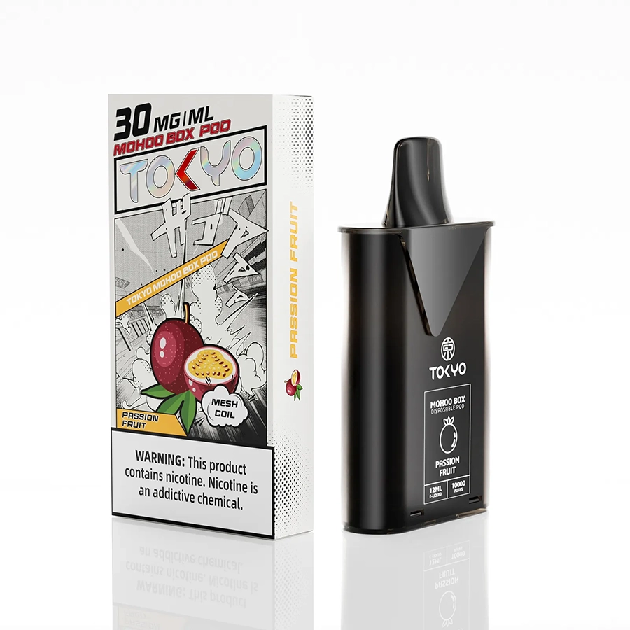 東京魔盒電子煙煙彈 百香果味 - 酸甜誘惑的熱帶風情:圖片 2